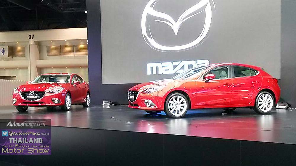 Bangkok Motorshow, All New Mazda 3 Thailand: First Impression Review New Mazda 3 2015 dari Bangkok Motor Show