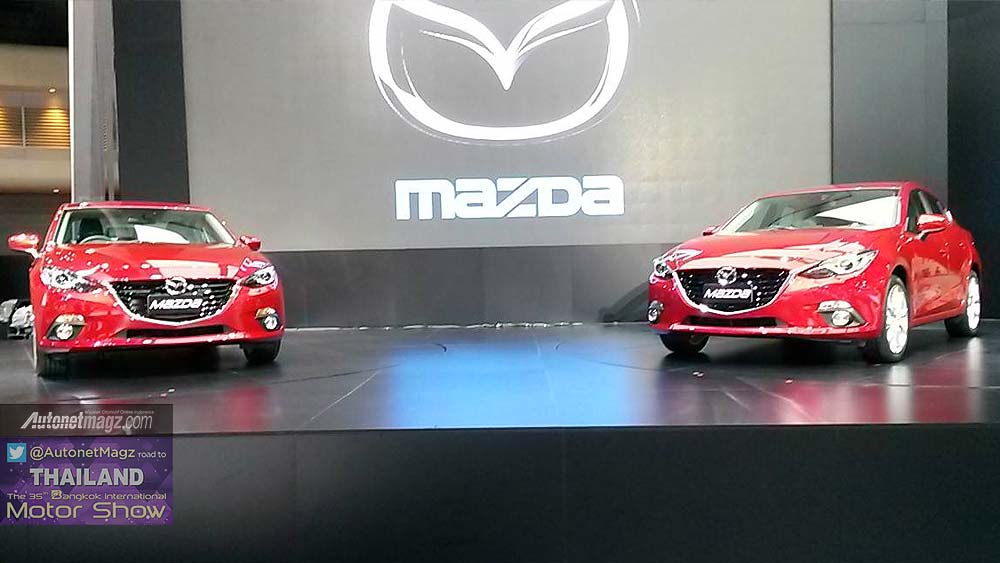 Bangkok Motorshow, All New Mazda3 Thailand: First Impression Review New Mazda 3 2015 dari Bangkok Motor Show