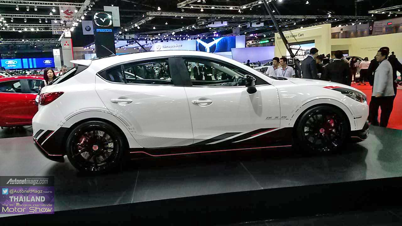 Bangkok Motorshow, Bodykit Mazda 3: First Impression Review New Mazda 3 2015 dari Bangkok Motor Show