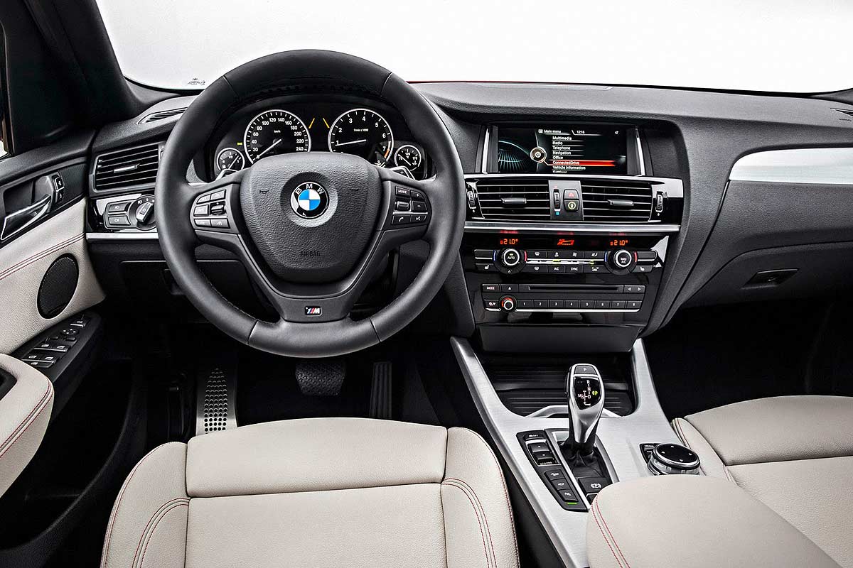 BMW, Dashboard BMW X4 2014: Untuk Pertama Kalinya BMW X4 Diperkenalkan ke Publik [Galeri foto & video]