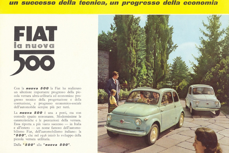 Fiat, FIAT 500 flyer: FIAT 500 1957 Vintage Limited Edition Untuk Geneva Motor Show