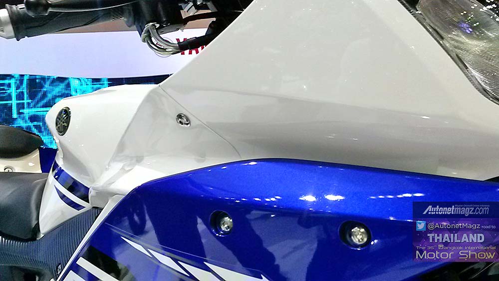 Bangkok Motorshow, Fairing Biru Yamaha R15: First Impression Review Yamaha R15 dari Bangkok Motor Show