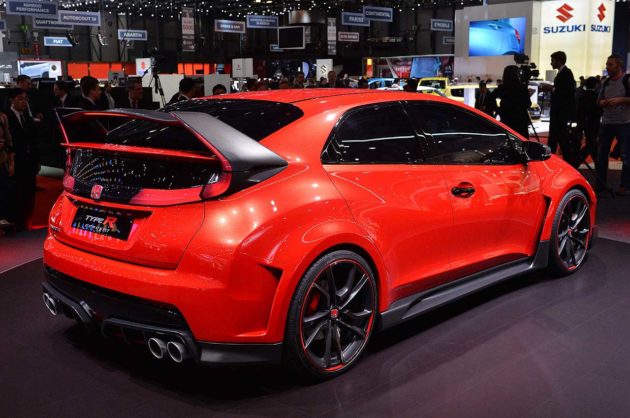 Honda Civic Type R Concept di Geneva Motor Show 2014