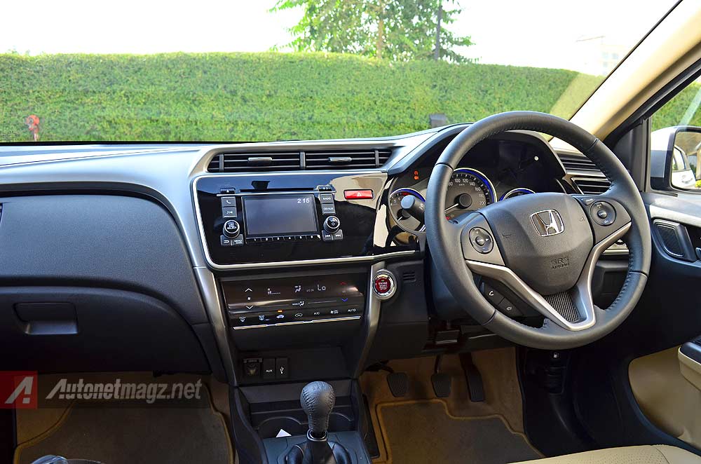 Honda, Interior All New Honda City 2014: First Impression dan Test Drive Honda City 2014 Diesel by AutonetMagz