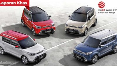 KIA Soul Menerima Penghargaan Red Dot Design Award 2014