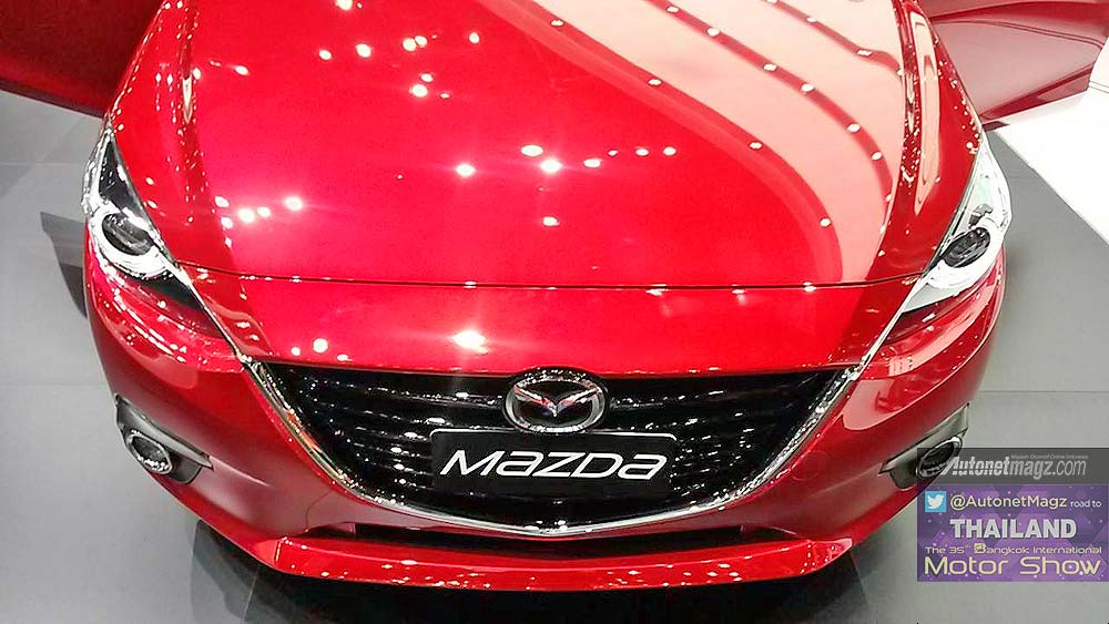 Bangkok Motorshow, KODO Design at All New Mazda 3: First Impression Review New Mazda 3 2015 dari Bangkok Motor Show