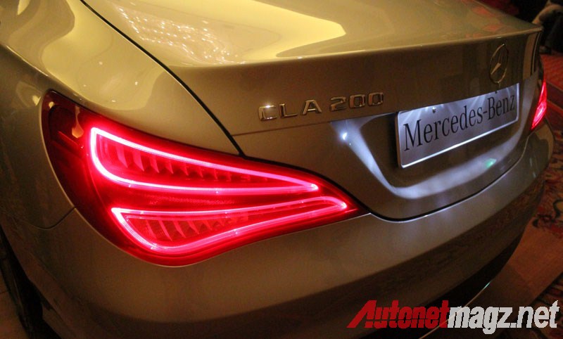 Mercedes-Benz, Mercedes CLA Taillight: First Impression Review Mercedes-Benz CLA 200 Indonesia