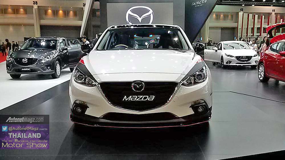 Bangkok Motorshow, Modifikasi Mazda 3: First Impression Review New Mazda 3 2015 dari Bangkok Motor Show