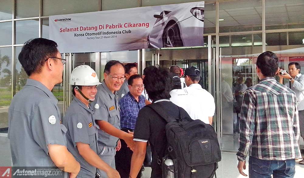 Klub dan Komunitas, Pabrik Hankook Tyres Indonesia: Komunitas Korea Otomotif Indonesia Berkunjung ke Pabrik Ban Hankook