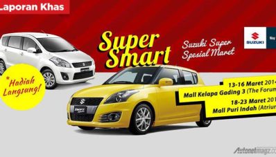 SUPER SMART, Program Diskon dan Hadiah dari Suzuki Indonesia