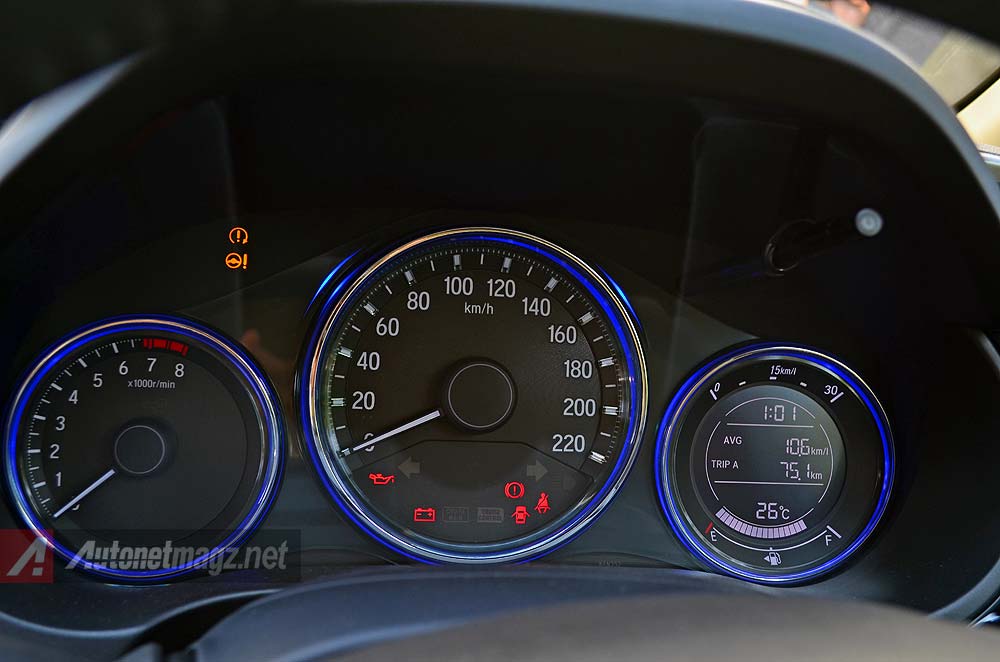 Honda, Speedometer All-New Honda City 2014: First Impression dan Test Drive Honda City 2014 Diesel by AutonetMagz