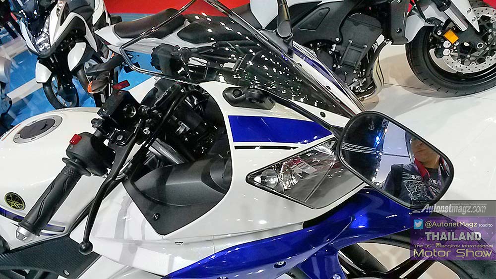 Bangkok Motorshow, Spion Yamaha R15 Indonesia: First Impression Review Yamaha R15 dari Bangkok Motor Show