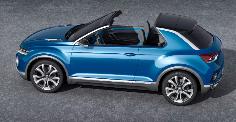 Geneva Motor Show 2014, VW T-ROC cabriolet: VW T-ROC 2 Pintu Untuk Menghadang Nissan Juke
