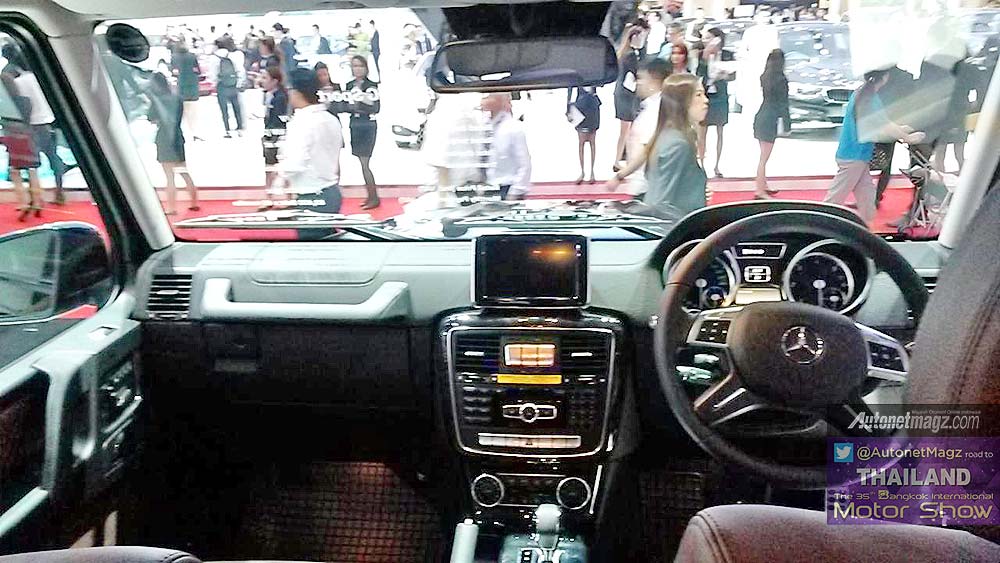 Bangkok Motorshow, test drive Mercedes-Benz G-Class 2014: First Impression Review Mercedes-Benz G-Class New Generation dari Bangkok Motor Show
