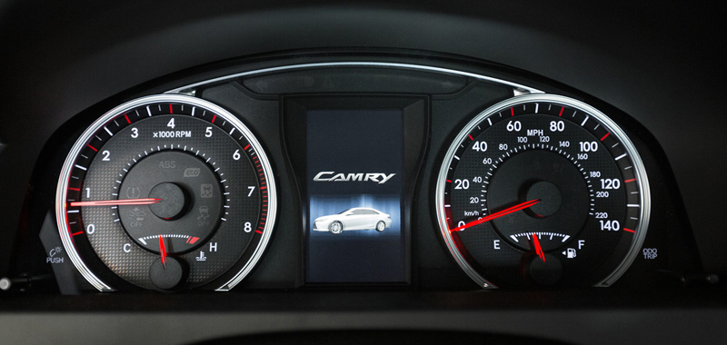 International, 2015 Toyota Camry odometer: 2015 Toyota Camry Facelift Tampil Lebih Agresif!