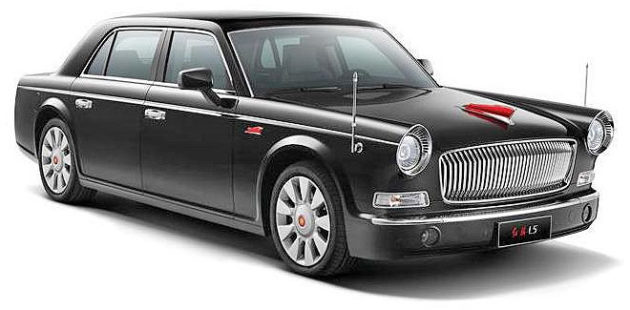 FAW Red Flag mobil limousine Roll Royce ala Cina