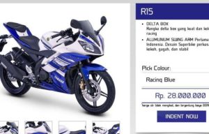 Harga Yamaha R15 Mulai 28 Juta Rupiah OTR Harga Yamaha R15 Mulai 28 Juta Rupiah OTR