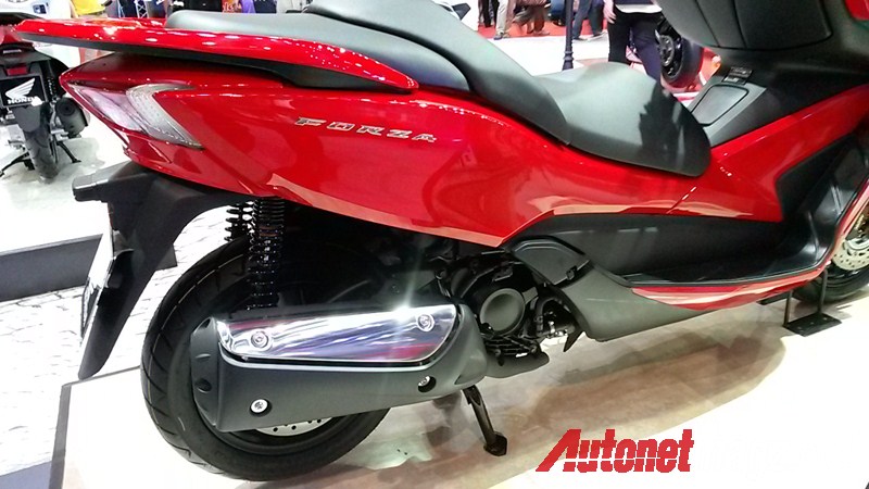 Bangkok Motorshow, Honda Forza 300 Knalpot: First Impression Review Honda Forza 300