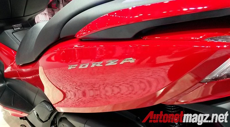 Bangkok Motorshow, Honda Forza 300 Logo: First Impression Review Honda Forza 300