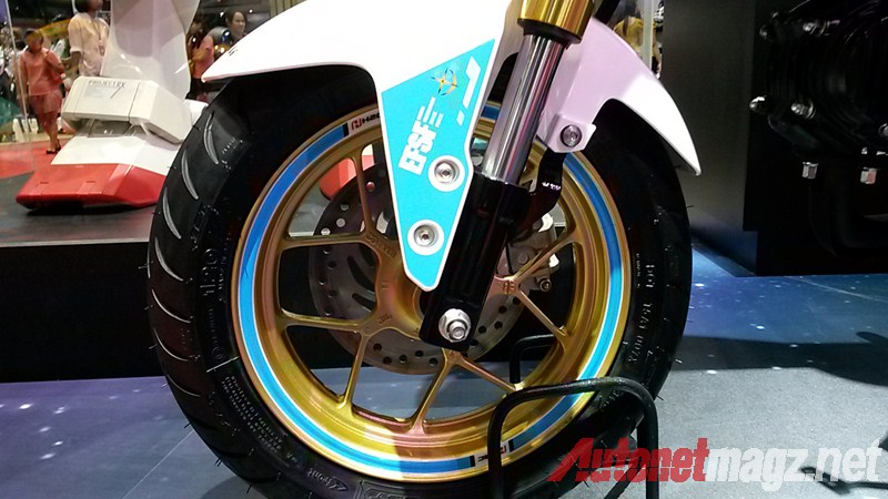 Bangkok Motorshow, Honda MSX 125 Gundam Edition Wheel: First Impression Review Honda MSX125 Gundam Edition