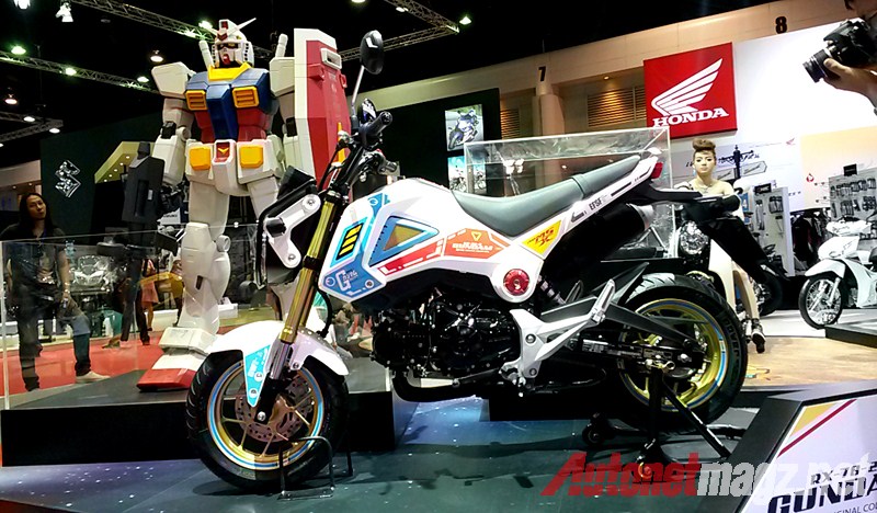 Bangkok Motorshow, Honda MSX 125 Gundam: First Impression Review Honda MSX125 Gundam Edition