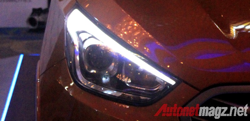 Hyundai, Hyundai Tucson 2014 headlamp: First Impression Review Hyundai Tucson Facelift 2014 Indonesia