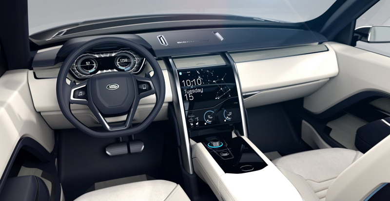 International, Land Rover Discovery Vision interior: Land Rover Discovery Vision Concept Akan Hadir di New York Auto Show