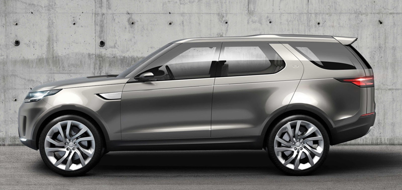 International, Land Rover Discovery Vision side: Land Rover Discovery Vision Concept Akan Hadir di New York Auto Show