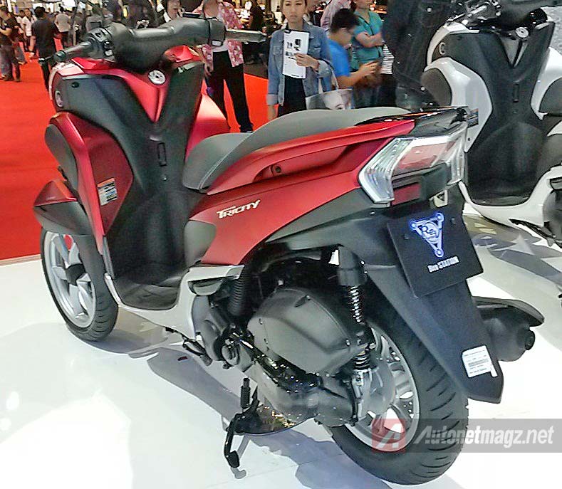 Bangkok Motorshow, Mesin Yamaha Tricity: Mengapa Yamaha Tricity Bisa Lebih Murah dari Piaggio MP3
