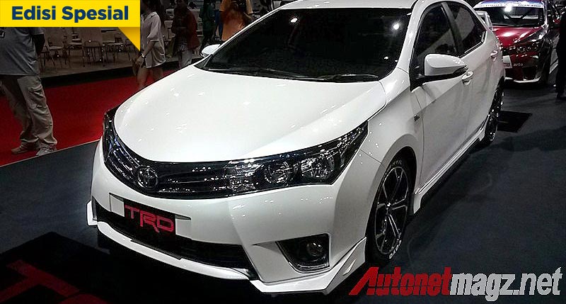 Bangkok Motorshow, Toyota-Corolla-Altis-TRD-version: Toyota Corolla Altis TRD Sportivo 2014