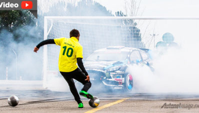 Ken Block vs Neymar Jr Dalam Video Castrol Footkhana Ken Block vs Neymar Jr Dalam Video Castrol Footkhana