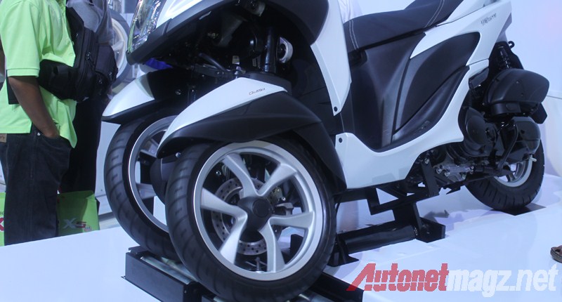Bangkok Motorshow, Yamaha Tricity nikung: First Impression Review Yamaha Tricity dari Bangkok Motorshow
