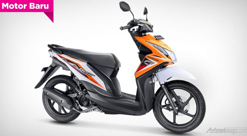 Honda Beat 2014 Striping Baru Lebih Ramah Lingkungan