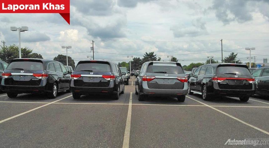 Honda USA Recall 24.000 unit Odyssey