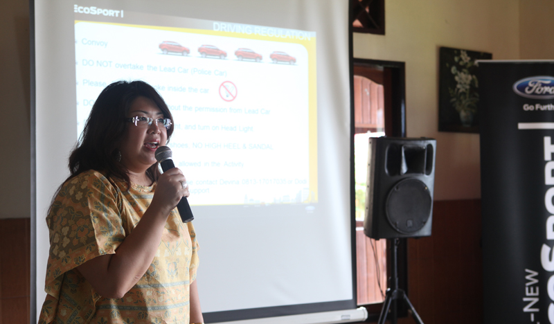 Ford, Ibu Lea Indra Ford Motor Indonesia: Menguji Kemampuan Ford EcoSport di Kelok 44 Sumatera Barat