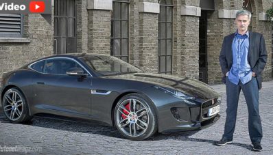 Jaguar F Type Coupe 2014 Dibintangi Jose Mourinho Jaguar F Type Coupe 2014 Dibintangi Jose Mourinho
