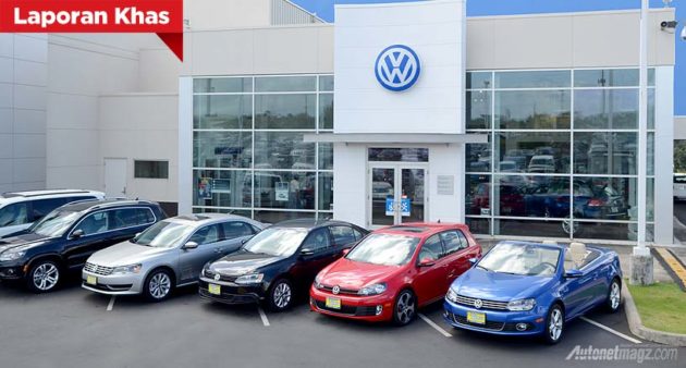 Total penjualan mobil VW di dunia pada empat bulan pertama 