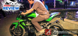 Kawasaki Z250 Riding Position