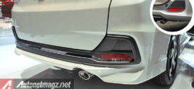 Upper Finisher Honda Mobilio RS roof rail