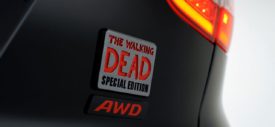 Interior Hyundai Tucson special edition Walking Dead franchise movie