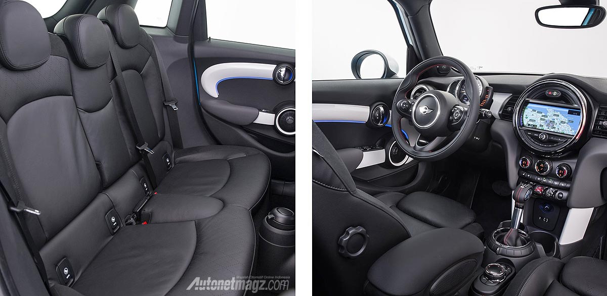 Mini, Interior MINI Cooper 5 doors 2015: Ini Dia Mini Cooper 5 Pintu Terbaru, Cukup Menjanjikan!