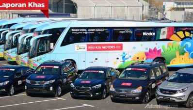 KIA Siapkan 410 Mobil untuk Mendukung Piala Dunia Brasil 2014 KIA Siapkan 410 Mobil untuk Mendukung Piala Dunia Brasil 2014
