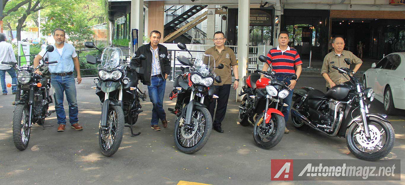 Nasional, Komunitas klub pengguna motor Triumph di Indonesia: Triumph Motorcycle Resmi Masuki Pasar Indonesia