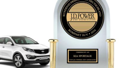 KIA Sportage Menerima Penghargaan Germany Vehicle Ownership Satisfaction Study™ 2014 KIA Sportage Menerima Penghargaan Germany Vehicle Ownership Satisfaction Study™ 2014