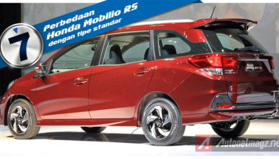 7 Perbedaan Honda Mobilio RS Dengan Varian Standar 7 Perbedaan Honda Mobilio RS Dengan Varian Standar