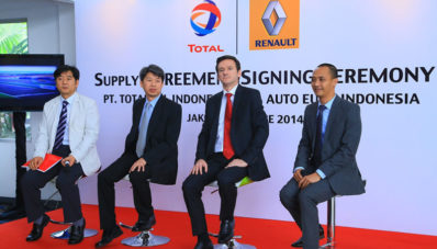Total Oil Menjadi Oli Resmi Renault Indonesia Selama 5 Tahun ke Depan! Total Oil Menjadi Oli Resmi Renault Indonesia Selama 5 Tahun ke Depan!