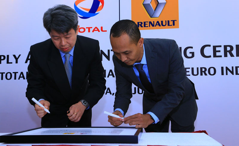 Nasional, Renault Total Oil Indonesia: Total Oil Menjadi Oli Resmi Renault Indonesia Selama 5 Tahun ke Depan!