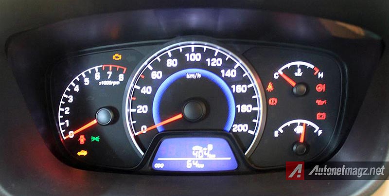 Hyundai, Speedometer Hyundai Grand i10: First Impression Review Hyundai Grand i10 Indonesia