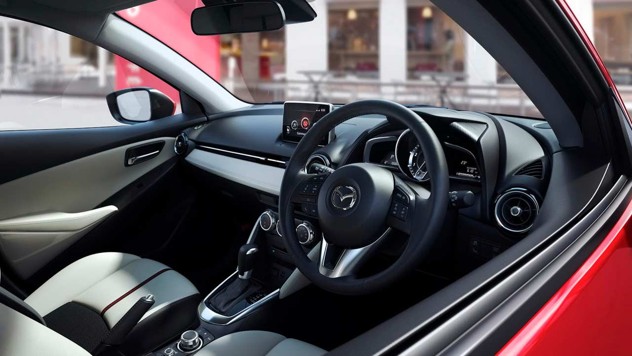 International, 2015-Mazda-2-Indonesia-Cabin: Ini Foto Lengkap Mazda 2 2015 Yang Akan Hadir di Indonesia Tahun Depan!