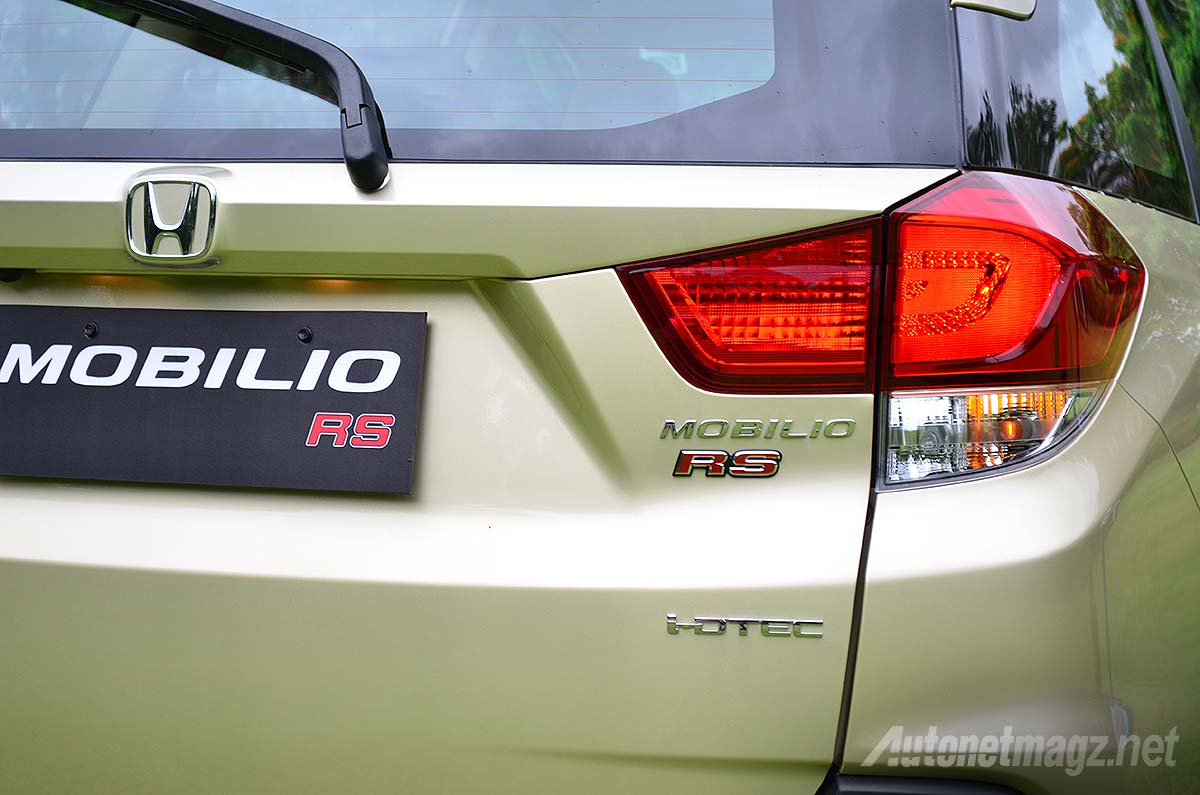 Berita, Emblem RS Honda Mobilio RS Diesel: Ini Dia Honda Mobilio RS Diesel!